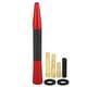 thumbnail image 1 of 1 Juego Universal Coche Antena Mástiles Antenas Carbono Fibra Patrón Rojo, 1 of 1
