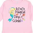 thumbnail image 4 of Inktastic 100 Magical Days of School with Blue Mermaid and Fish Boys or Girls Long Sleeve Toddler T-Shirt, 4 of 5
