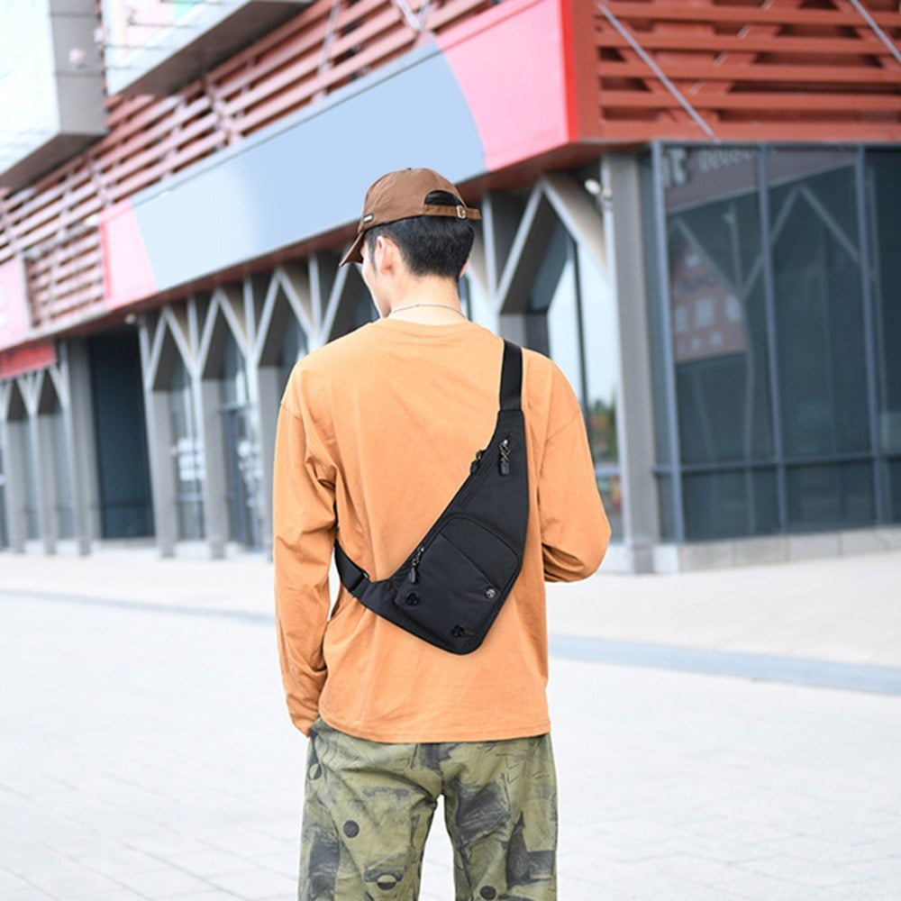 Lightweight Crossbody Sling Bag for Men and Women Travel Backpack