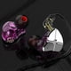 thumbnail image 3 of Seitruly Auriculares Auriculares Desmontables Inalámbricos Intercambiables Reemplazables Tapones para los oídos Auriculares Conductor Electrónica azul y morado, 3 of 6