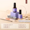 thumbnail image 5 of Gellen Nail Polish Remover - Gel Nail Polish Remover Kit with Latex Tape for Nails 0.51 fl oz, 5 of 8