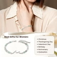 thumbnail image 4 of Elphaba Galinda Amazonite Wave Bracelets for Teacher - Appreciation Inspirational Gifts for Teachers - Birthday Christmas Day Office Gifts for Coworker, 4 of 7