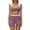 Color Block Purple, variant on PISONIC Two Piece Workout Sets for Women Square Neck Sports Bra and Scrunch Butt Lifting Shorts Gym Yoga Active Wear Outfits