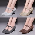 thumbnail image 2 of Nueva marca de zapatos de baile modernos para mujer, Salsa, Tango, 3,5/5,5 cm, suela suave, zapatos de baile de salón, 2 of 5