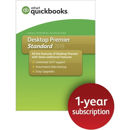 Intuit QuickBooks Desktop Premier Standard 2019 (Email