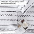 thumbnail image 6 of Andency White California King Quilt Set, 3 Pieces Bohemian Summer Soft Lightweight Bedspread Cal King, All Season Microfiber Coverlet Sets with 2 Pillow Shams (112" x104"), 6 of 6