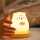 thumbnail image 3 of Yuarrent – Luz nocturna LED regulable para decoración de dormitorio infantil Amplia aplicación USB recargable Iluminación y accesorios Conejo, 3 of 6