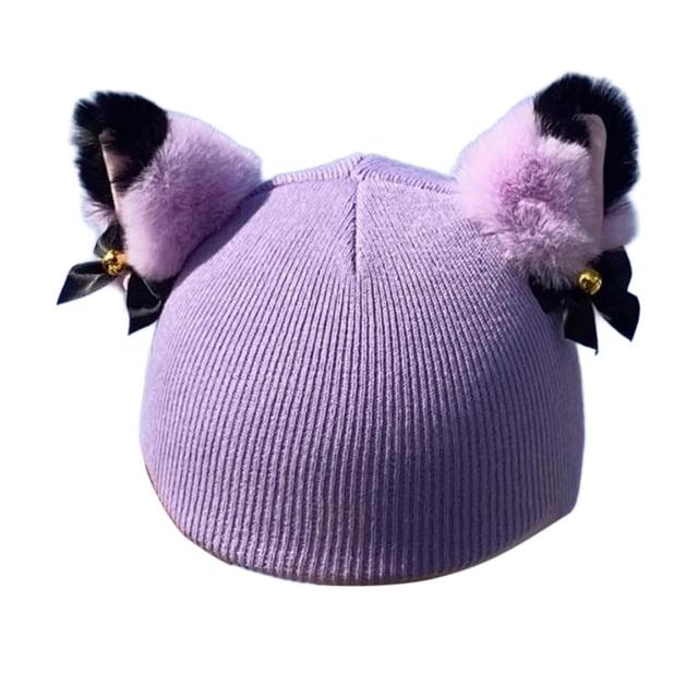 Funda para Casco de Esquí con Orejas de Gato, Cálida Y Resistente Al Viento, Ideal para Deportes de Invierno, para Niños Y Adultos.