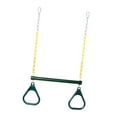 thumbnail image 4 of Columpio trapecio para niños, barra de columpio para patio de juegos, equipo de asiento, columpio, accesorios, equipo al aire libre para patio trasero, 4 of 9