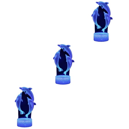 Set of 3 Portable Lamp LED Desk Lamps Rechargeable Nightlight