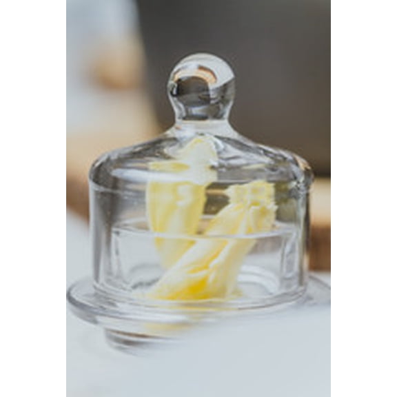 Artesà Mini Butter, Glass, 9 x 9.5 cm
