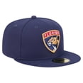 thumbnail image 3 of Men's New Era Navy Florida Panthers Core 59FIFTY Fitted Hat, 3 of 6