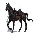 thumbnail image 1 of Figura de caballo modelo caballo estatuilla decoración del hogar colección muñeca juguetes regalos adorno negro, 1 of 9