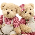 thumbnail image 3 of Ositos de peluche bonitos ositos de peluche de 28 cm con ropa, paquete de 2, 3 of 6