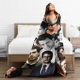 thumbnail image 6 of Blanket Henry Cavill Soft and Comfortable Wool Fleece Throw Blankets Gift for Home Decoration Sofa Office car Camping Yoga Travel Home Decoration Cozy Plush Beach, 6 of 6