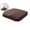 Brown, variant on Square Memory Foam Seat Cushion for Office Car Chair – Polyester Non-Slip Buttocks Cushion, 15.75×15.75"