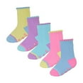 Sock Snob Non Slip Baby Girl Heel and Toe Socks 10 Pairs Cute