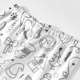 thumbnail image 5 of REDARER Kids' Christmas Doodle Pajama Set - DIY Washable Sleepwear for Holiday Fun, Soft Cotton (Boys & Girls),Size:5-6 Years, 5 of 5
