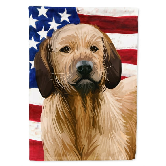 Carolines Treasures CK6728CHF Styrian Coarse-haired Hound American Canvas House Size Outdoor-Flags, Multicolor