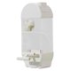 thumbnail image 1 of Comedero automático para pájaros portátil de 800 ml, fácil de limpiar, resistente y colgante. Blanco, 1 of 9