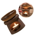 thumbnail image 2 of CIYISON Ceramics Essential Oil Burners Melter Aromas Diffuser with Tealight Candle Stand Set for Relaxing Home Decors, 2 of 10