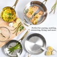 thumbnail image 2 of Juego de utensilios de cocina Martha Stewart Castelle, 10 piezas, acero inoxidable, 2 of 7