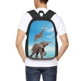 thumbnail image 4 of Easygdp Elephant Giraffe Mochila de Gran Capacidad Minimalista Ideal para Escuela, Viajes y Uso Diario, 4 of 6