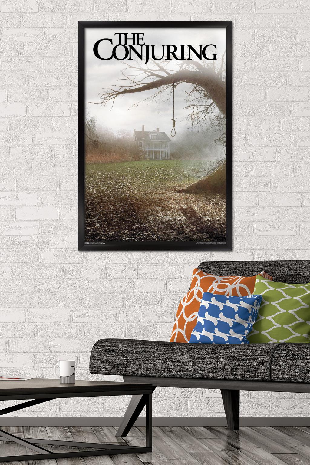The Conjuring - One Sheet Wall Poster, 22.375" x 34", Framed