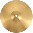 thumbnail image 1 of HUGFEGWE 10 Inch Brass Cymbal Replacement Crash Cymbals Ride Drum Cymbal Instrument Cymbal Percussion Accessories Drum Kit for Beginner Player Percussion (Golden) UA824-5396, 1 of 9