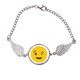 thumbnail image 1 of blink sonrisa  ilustración patron Pulsera pulsera pulsera alas de ángel pulsera, 1 of 3