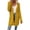 Yellow, variant on Lolmot Fall Sweaters for Women Winter Yellow Casual Long Sleeve Button Down Chunky Open Front Cable Knit Sweaters Cardigans Coats Outerwear with Pockets