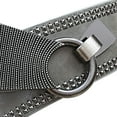 thumbnail image 5 of Prolriy Corset Belts for Women, Women's Fashion Vintage Wide Waist Belt Elastic Stretch Belts with Interlock Buckle Womens Belt Grey, 5 of 6