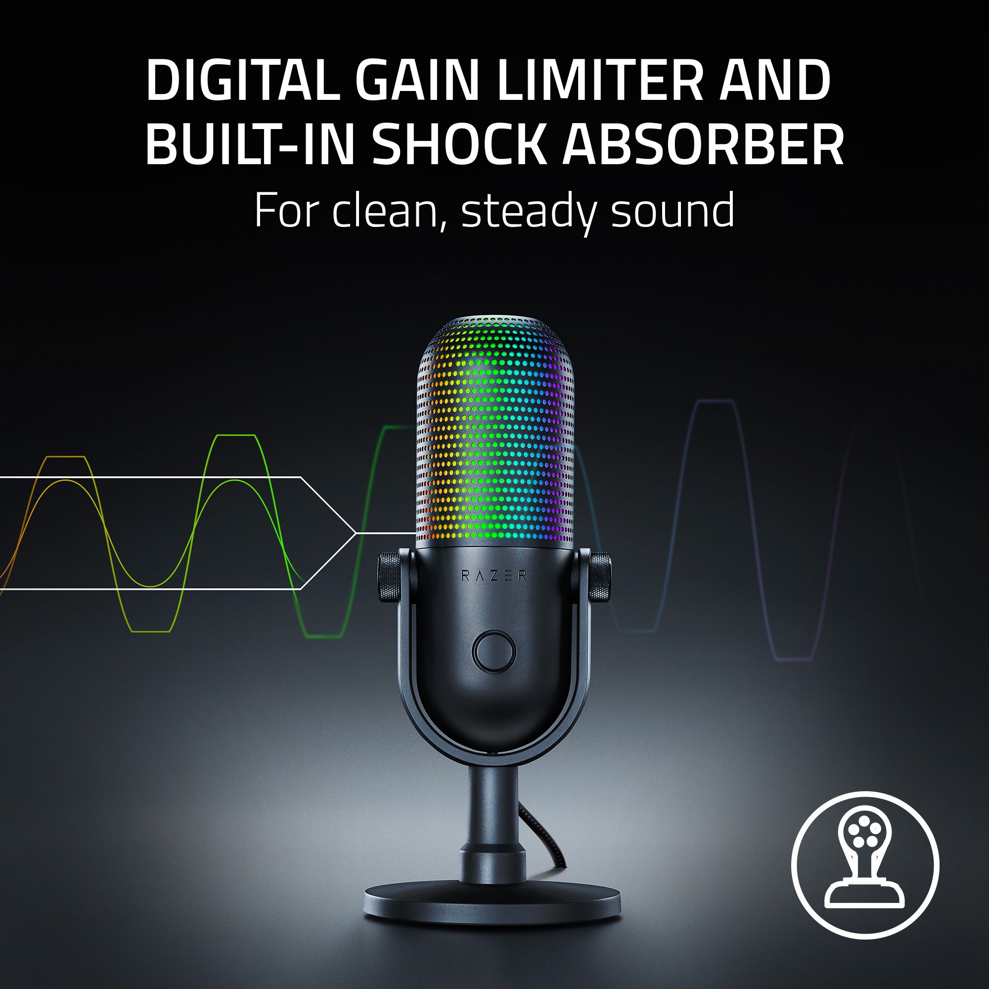 Razer Seiren V3 Chroma USB Microphone with RGB Lighting photo 3