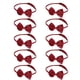 thumbnail image 5 of 10 Piezas de Esmoquin Formal Clásico con Lazo Pre-atada para Vino rojo, tal se describe Yotijar Corbata de lazo para niños, 5 of 7