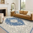 thumbnail image 2 of 5.3'x7.5' floor mat for carpet living room carpet large size gothic area rug rust area rug thick area rug, 2 of 10