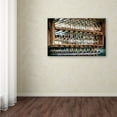 thumbnail image 4 of Trademark Fine Art "Drinks on the House in Salmon and Turquoise" Canvas Art by Lois Bryan, 4 of 4