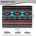 thumbnail image 7 of COEQINE Universal Cargo Liner for Cars SUVs, Scratch-proof Trunk Protection Cute Back Cargo Mat Vehicle Interior Accessories, 29 x 39 Inches, Southwest Aztec Red Blue, 7 of 7