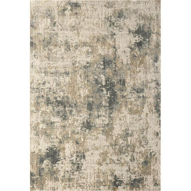 Dynamic Rugs QU2827031180 2 ft. 2 in. x 7 ft.7 in. Quartz 27031 Rectangle Traditional Rug - 180 Beige & Grey