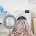 thumbnail image 3 of Beverly Rug Machine Washable Easy Cleaning Indoor Non-Slip Rugs Pink / Cream 2'x3', 3 of 9