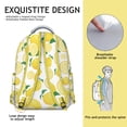 thumbnail image 5 of Lemon Print Academic Backpack - Durable School Bookbag for High School & University, Spacious & Lightweight Laptop Bag, Perfect Gift Idea, 5 of 6