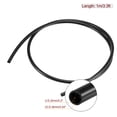 thumbnail image 2 of 5mm ID 6mm OD 3.3ft Black Silicone Tubing Hose High Temperature for Water Hose Air Tube, 2 of 5
