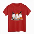 thumbnail image 4 of CAUYDY Toddlers Halloween Pajamas Short Sleeve Shirt Baby Kids Girl Ghost Pjs Jammies Lounge Sleepwear Sizes 3-4 Years, 4 of 6