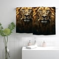 thumbnail image 2 of WYYP Lion Crown Regal Funny Kitchen Towels - 2-Pack Soft Bath Towel for Kitchens, Bathrooms, Showers 27.5*16in, 2 of 6