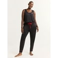 thumbnail image 3 of Joyspun Women's and Women’s Plus Hacci Knit Sleep Joggers, Sizes XS to 3X, 3 of 5