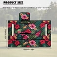 thumbnail image 5 of Psesaysky Golf Cart Seat Covers, Golf Cart Seat Towel Blanket with Handle, Foldable, Soft and Comfortable, Suits EZGO, Yamaha, Club Car and Other 2-Seat Carts, 51"x 30.3", Tropical Hibiscus Flower, 5 of 8