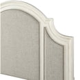 thumbnail image 4 of Panama Jack Sonoma Farmhouse Wood Upholstered King Bed in White, 4 of 6