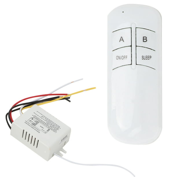 Interruptor de control remoto, 2 vías ON/OFF 220V Interruptor remoto inalámbrico digital de pared Receptor Transmisor Interruptor de control remoto inalámbrico Acabado de lujo NikouMX herramienta