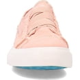 thumbnail image 2 of Blowfish Malibu Women's Marley Slip-On Sneaker Distressed Edges With Elastic Inside (7.5, Sweet Shrimp Color Washed Canvas), 2 of 6
