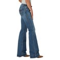 thumbnail image 2 of Wrangler Women's Retro Sadie Medium Wash Low Rise Stretch Trouser Jeans - 112336733 31W x 30L, 2 of 3