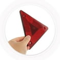 thumbnail image 3 of HLONK6 Pcs Car Triangle Warning Sign Reflectors Emergency Roadside Kit for Red, 3 of 8